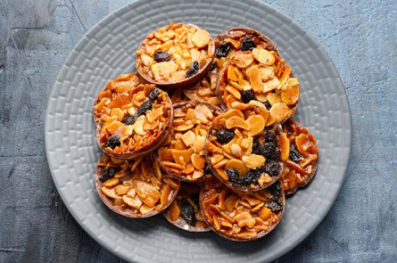 Chocolate and Raisin Florentines