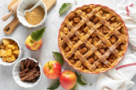 Tarte aux pommes sans gluten