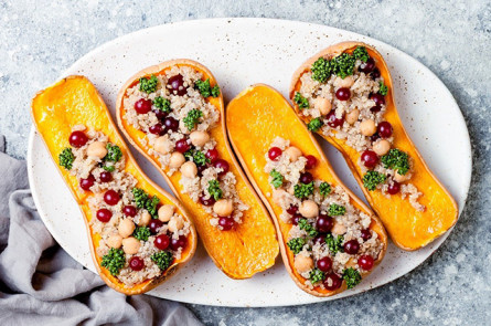 Stuffed Butternut Squash