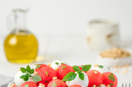 Watermelon Caprese Salad