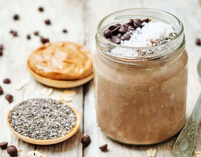 Choco-coco Chia Pudding 