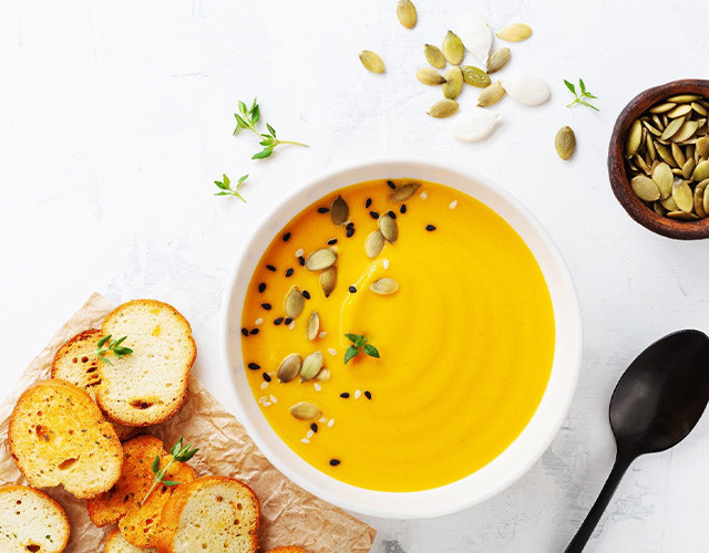 Coconut Curry Squash Soup with Collagen