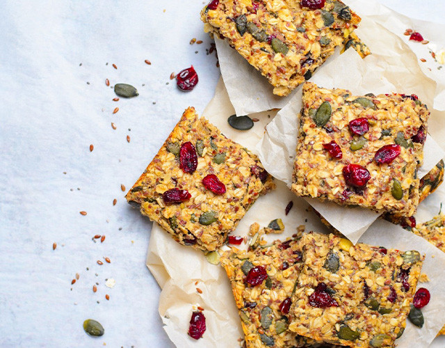 Maple Cranberry Bars