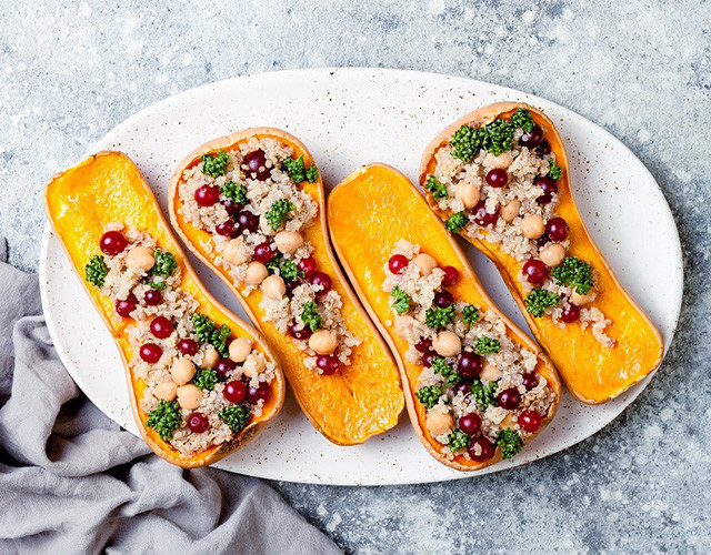 Stuffed Butternut Squash