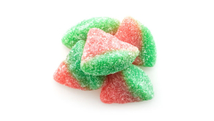 SOUR GUMMY WATERMELON SLICES