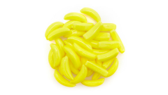 TÊTES DE BANANES, BONBONS COMPRIMÉS