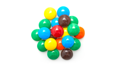 CHOCOLATE FLAVORED GEMS