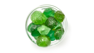 GLAZED GREEN CHERRIES, WHOLE & PIECES