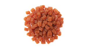 CUBES D'ORANGE AU JUS DE POMME 3-5 MM