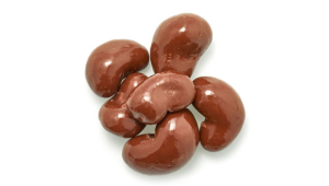 ORGANIC CHOCOLATE CASHEWS, MILK CHOCOLATE COVERED