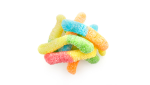 SOUR GUMMY NEON WORMS