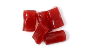 BOUCHÉES DE RÉGLISSE SANS SUCRE À SAVEUR DE FRAISE