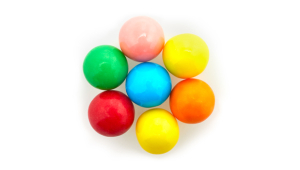 BUBBLE GUMS, ASSORTED FLAVOURS