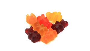 OURSONS EN GELÉE AVEC 20% JUS DE FRUITS, COULEURS & ARÔMES NATURELS