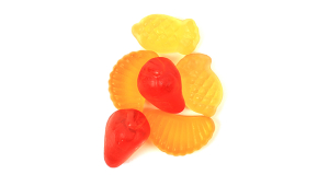EXOTIC JELLY FRUITS, NATURAL COLORS & FLAVORS, VEGAN