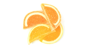 LEMON AND ORANGE FLAVORED JELLY SLICES
