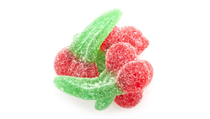 GUMMY DOUBLE CHERRIES, LIGHT SOUR