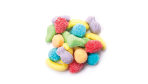 GUMMY MINI FRUIT MIX, LIGHT SOUR